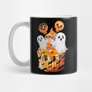 cute spooky cupcake lollipop Mug